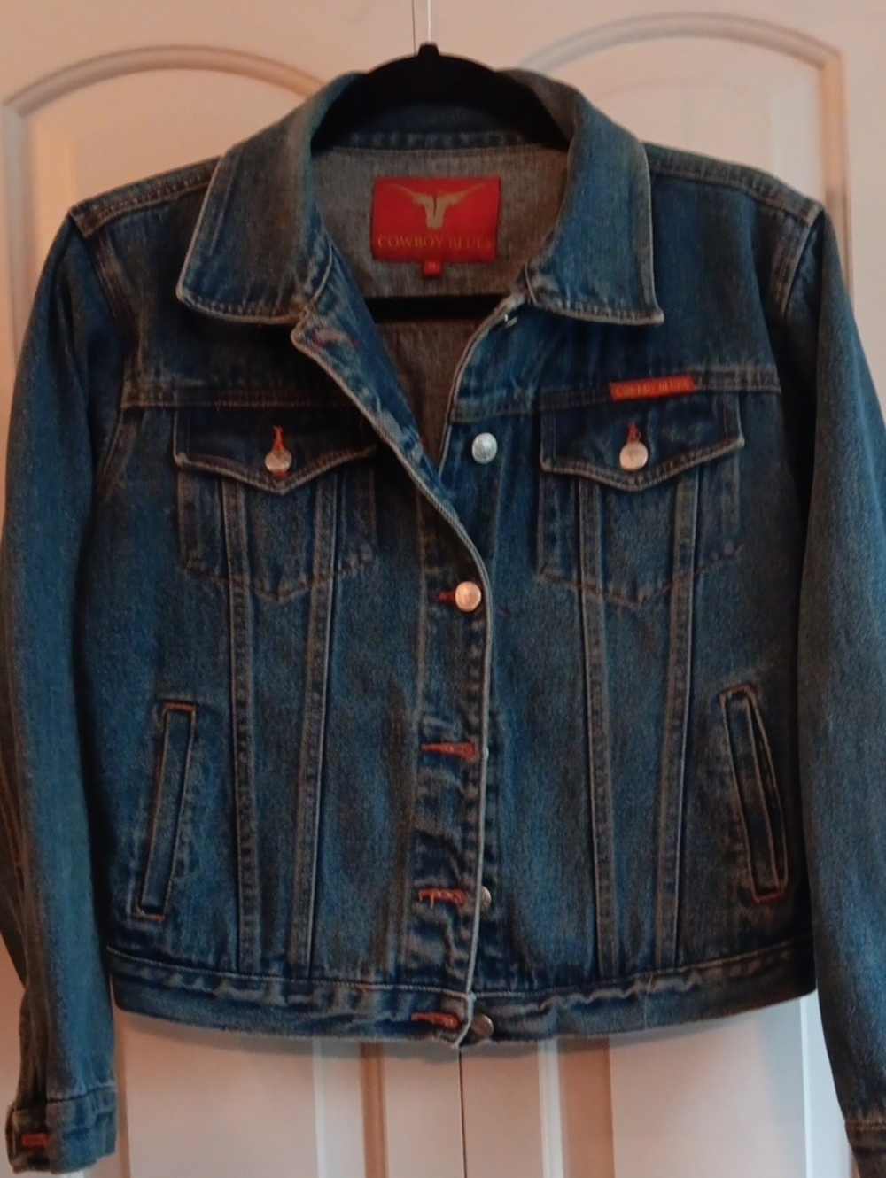 Women’s Classic Denim Jacket in Blue